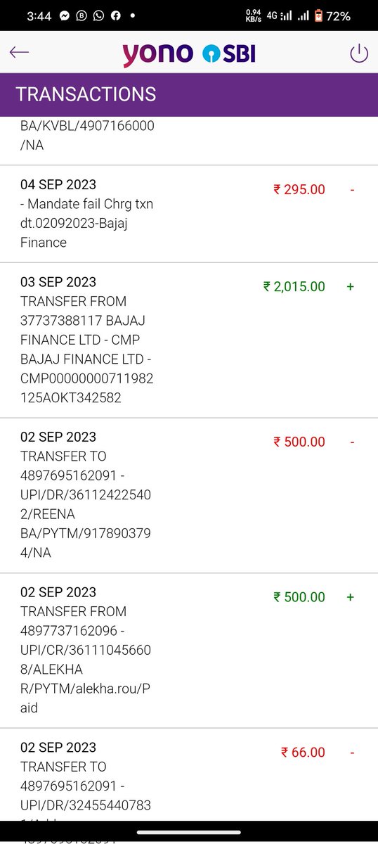 RaulSweta's tweet photo. Every month i pay the dues before the deu date  in advance. But when I checked my account statement there was money deducted 295 rupees which is E mandate fail charges. It's deducted so many times.Kindly request find out this matter resolved as soon as posible
@Bajaj_Finserv https://t.co/HPmUyNjs8d