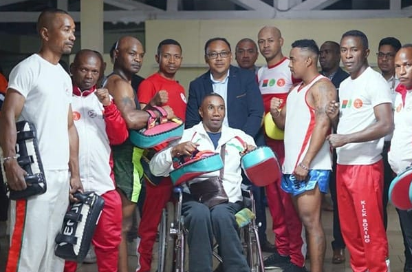 AndriaSolo's tweet photo. Jeux des Iles de l’Océan Indien 2023.

#KickBoxing : #Madagascar a remporté haut la main la 1ère place !
8 médailles d’or, 4 médailles d’argent et 2 médailles de bronze
Un grand merci à toutes celles et ceux qui ont permis cette belle victoire dans l’unité et la diversité !
#JIOI https://t.co/Vxs9jOH2ur