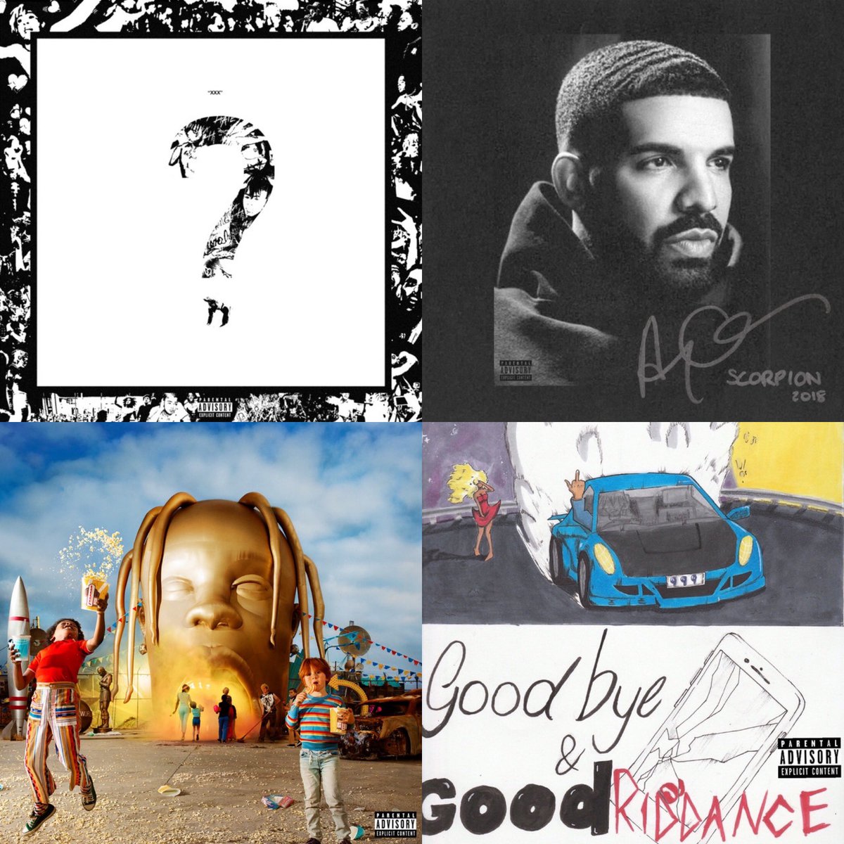 Top Rapper 2018 RAP FACT: 4 of the 5 most streamed rap albums of all time were released ...