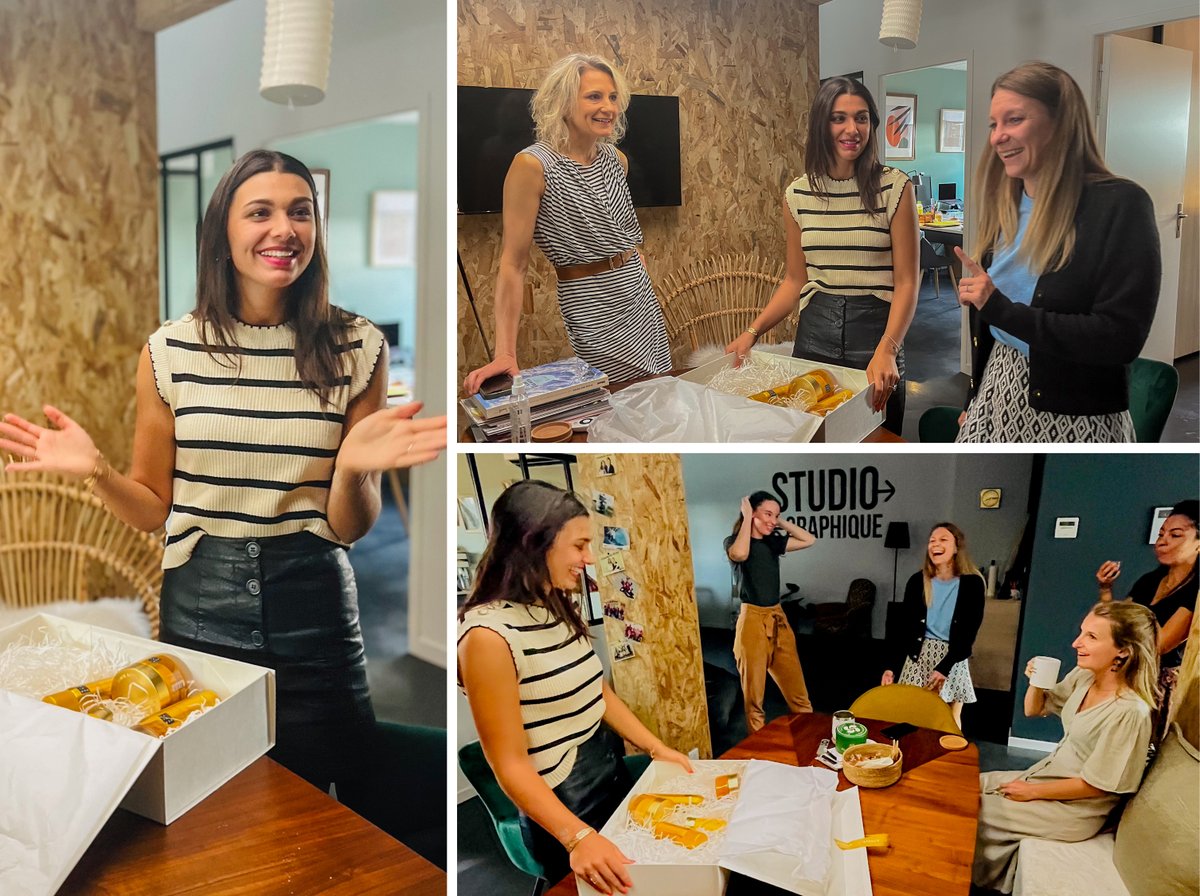 Joyeux anniversaire à notre pétillante graphiste Anaïs !! 🎂🎁🥳
#travail #plaisir #équipe #ensemble #TeamPJC