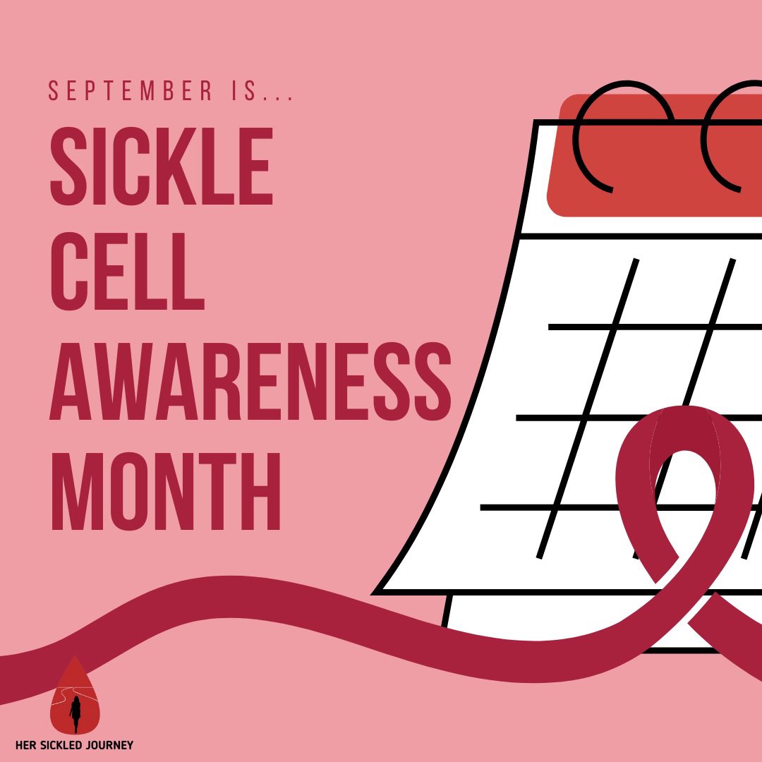 Happy #SickleCellAwarenessMonth 🎉🗣️