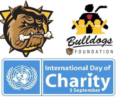 Today is #InternationalDayOfCharity and as kids head back to school, please consider helping us as we feed students in 21 <a href="/HWDSB/">HWDSB</a> &amp; <a href="/HWCDSB/">HWCDSB</a> schools a nutritious meal.
It's easy just click on this link and go to 'donate'. 
bulldogsfoundation.com 

#WeFeedKids <a href="/BulldogsOHL/">Brantford Bulldogs</a>