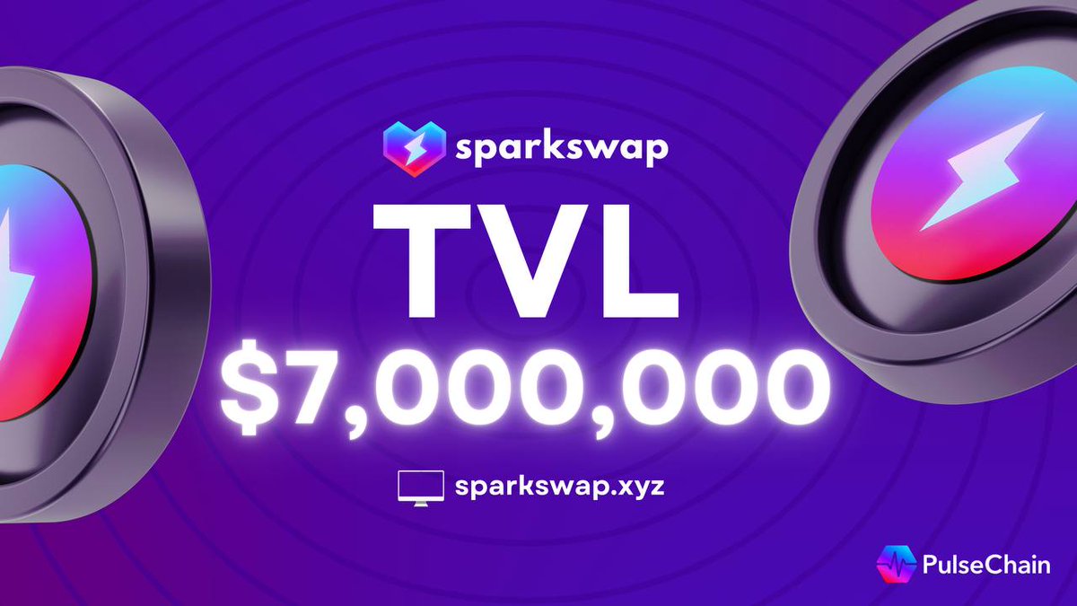 RUGCOIN_pump's tweet image. Wow 

We are flying through these milestones 

And bridge is still to come🔥

There are high APR&apos;S from 2%-4% a day 💸

#PulseChain #Sparkswap #PassiveIncome  @Defi_NFT_Tommo @sparkswap_