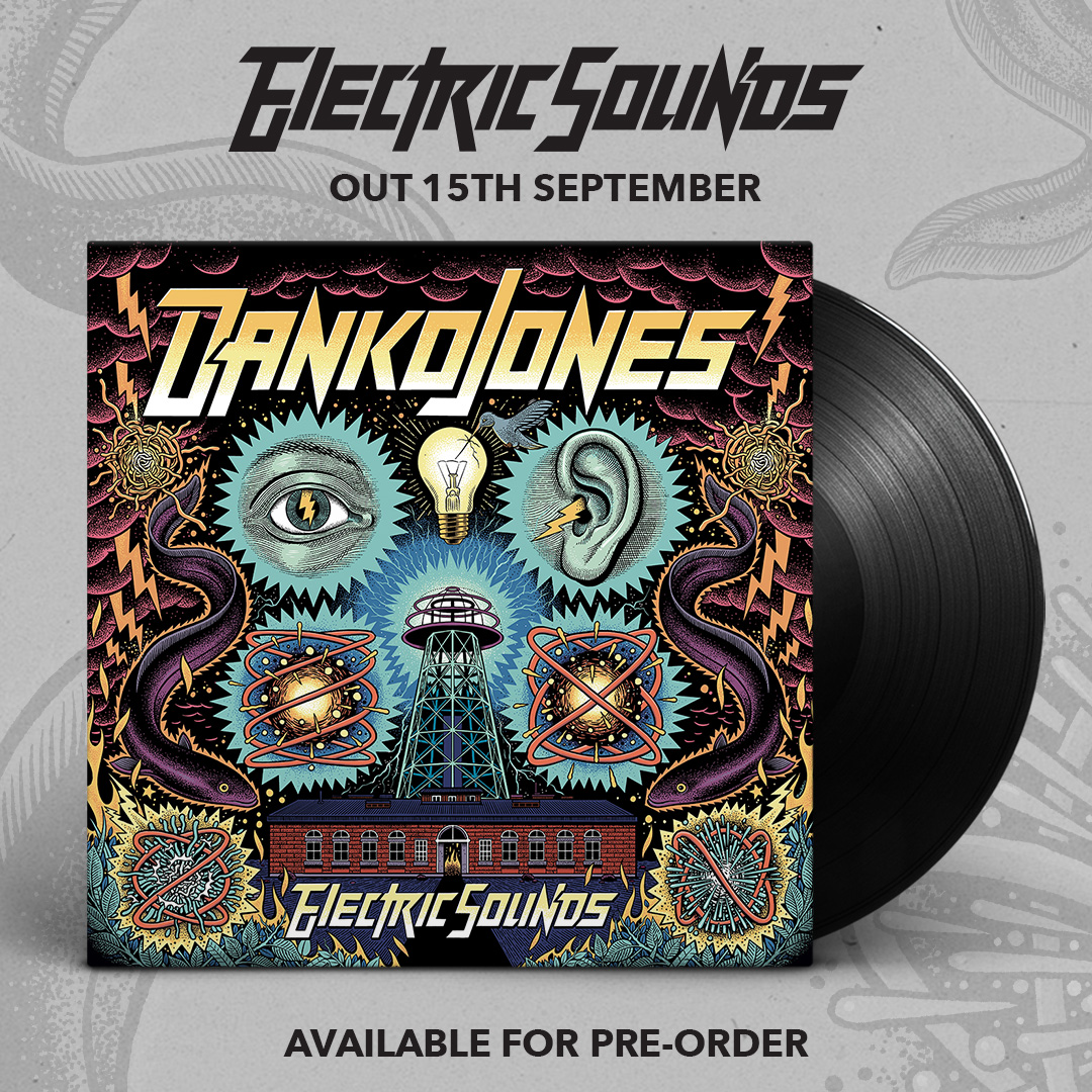 Our new album ELECTRIC SOUNDS drops September 15th. Secure your copy now with a pre-order! dankojones.com/electric-sound…