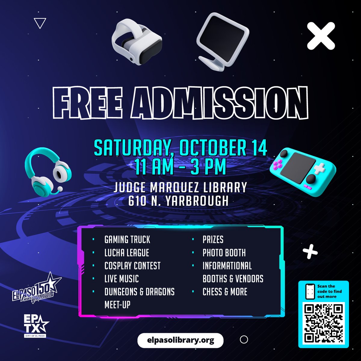 Teentober Fest is finally here! Get ready for an epic event designed just for teens, packed with awesome activities and entertainment! There's so much in store for you at Teentober Fest. Mark your calendars and invite your friends#TeentoberFest #TeenFun #EpicEvent"