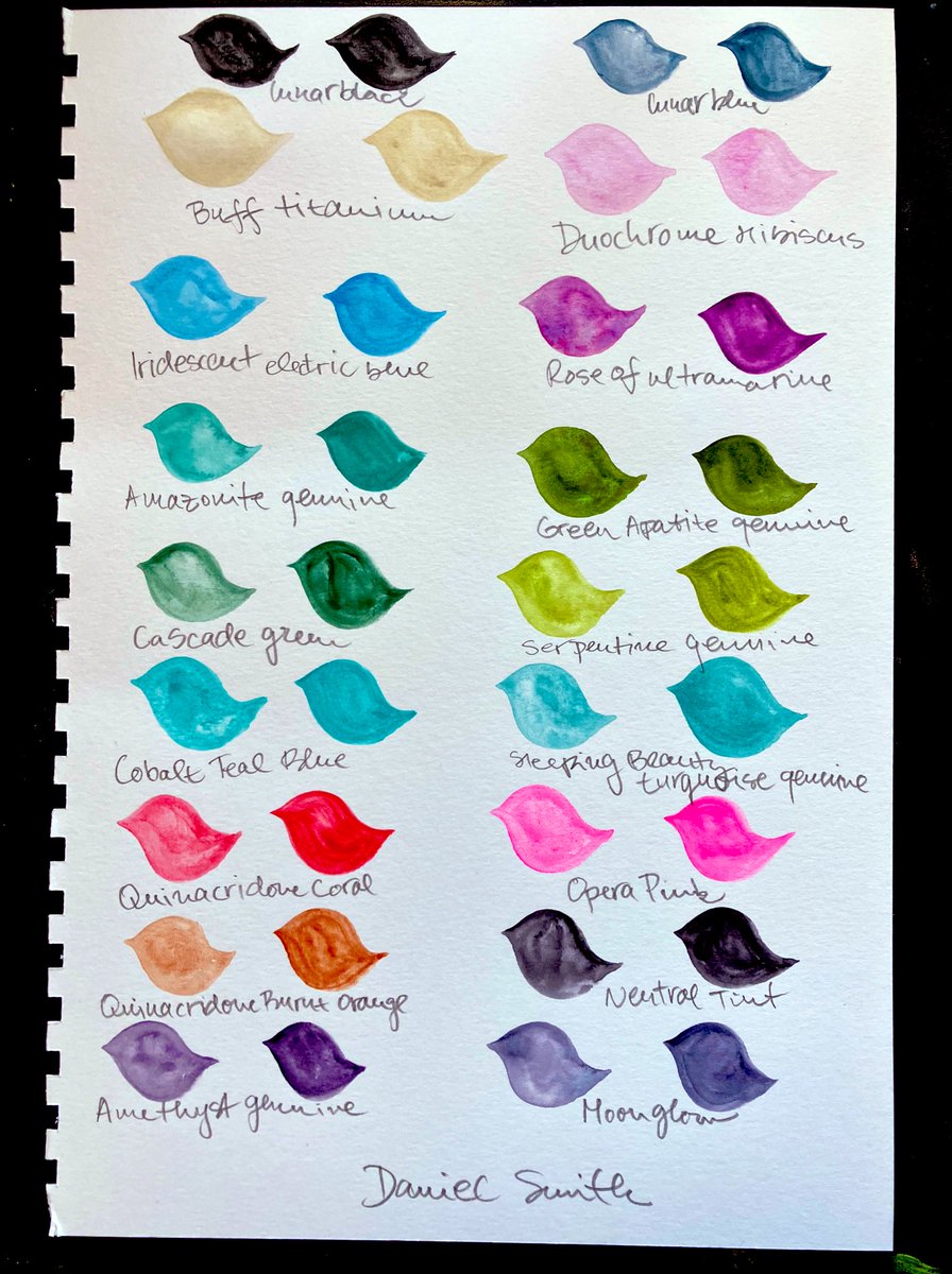 ZebraLucie's tweet image. No nejsou krasne?! ❤️
#DanielSmith #akvarel