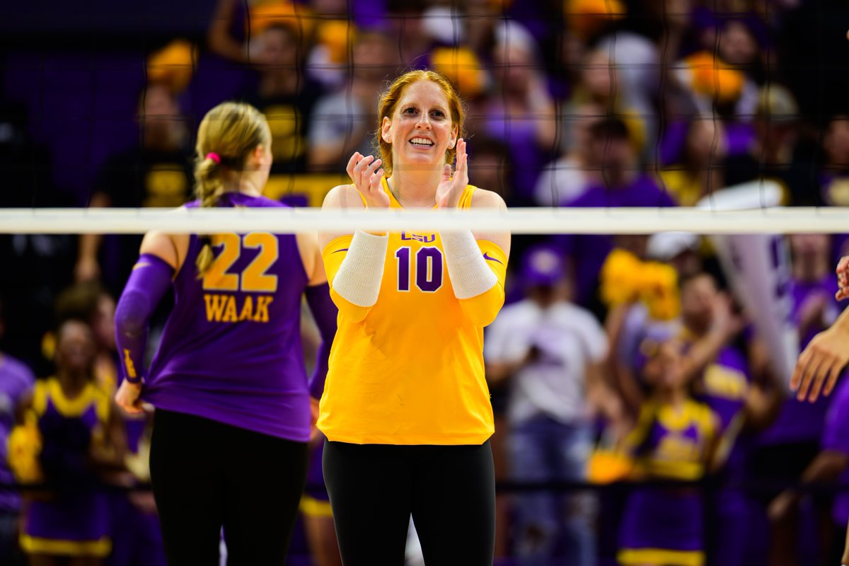 LSU Volleyball tweet media