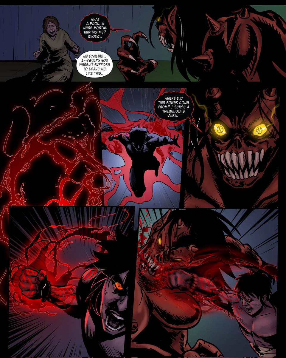anicomentllc's tweet photo. Great fight scene from Salvation Issue 0. You can get the variant cover that's available now on our website. Link in Bio!♠️#animationcomicsent #comic #comicbook #comicillustration #comicpage #horror #salvationcomic #digitalcomicbook #variantcover #fightscene #fighting https://t.co/XqPlviEUnC