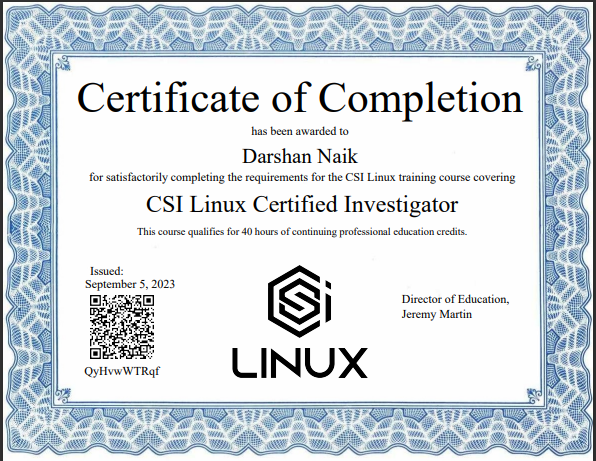 darshanhackz's tweet photo. CSI Linux
#CSIlinux #linux #hacking #investigation #cyberscurity #hackingtools #digitalforensic #forensic https://t.co/P6TiFaw9P0