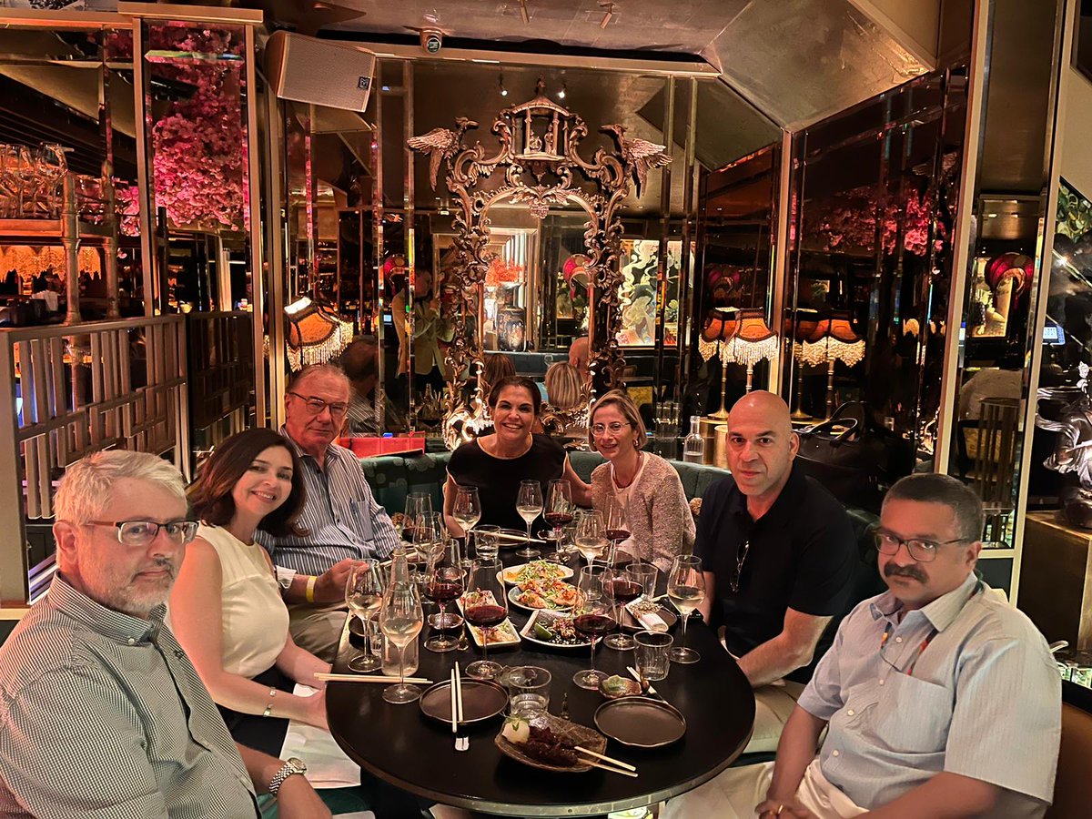 It was a delightful dinner held in honour of David Teece and a fantastic time spent with Vicky Bamiatzi, Marianna Marra, Chirantan Chatterjee, Jeremy Hall, and Kostas Bozos. Congratulations to all for making BAM2023 a success!