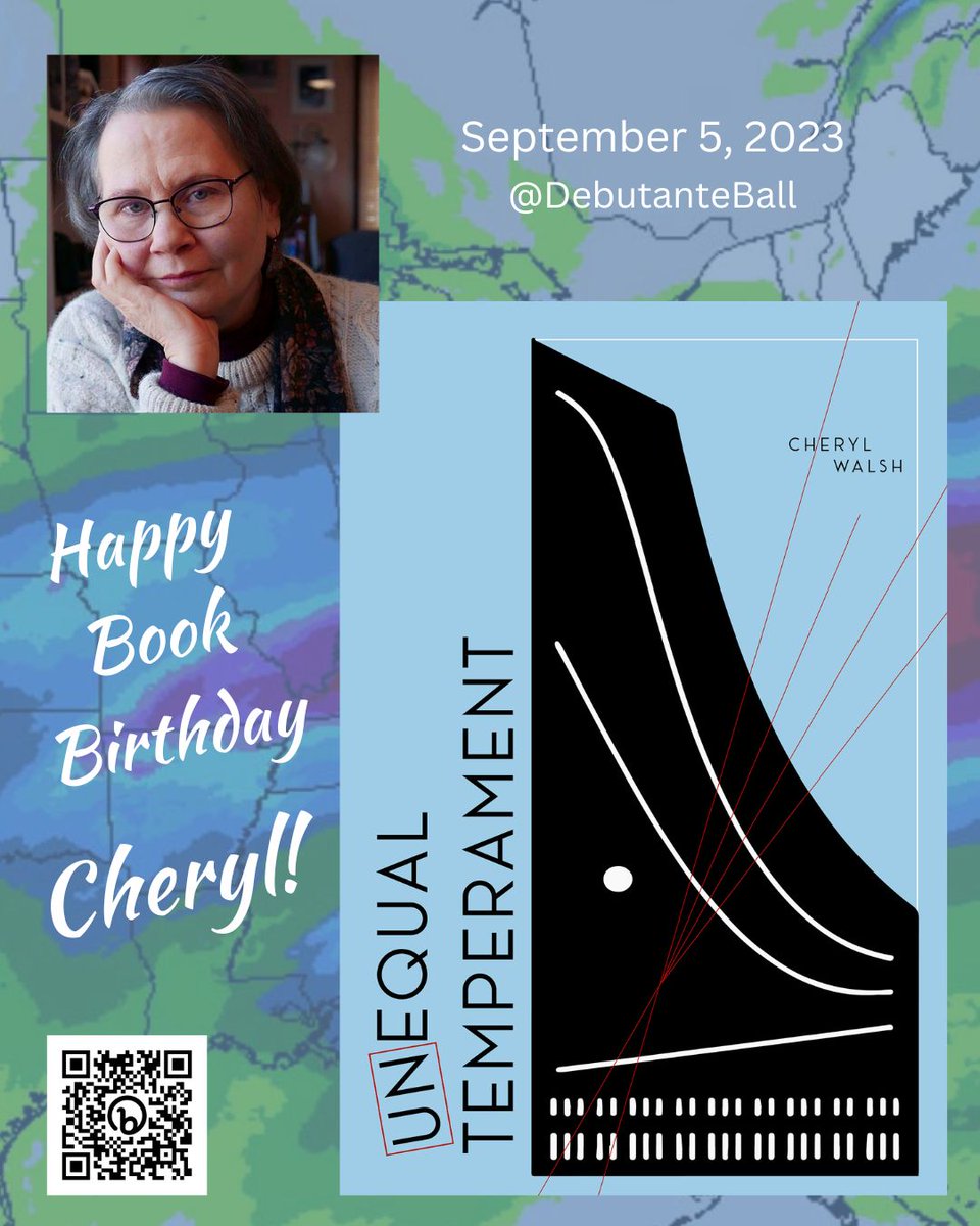The Debutante Ball Class of '23 (@debutanteball) on Twitter photo Happy pub day to Cheryl! <a href="/IrishRoad/">Cheryl Walsh</a>'s #UnequalTemperament is out today--a novel of weather, music, art, and what it means to be a family. Congratulations!
#womenwriters #debutnovels #2023debuts #writingcommunity Happy pub day to Cheryl! <a href="/IrishRoad/">Cheryl Walsh</a>'s #UnequalTemperament is out today--a novel of weather, music, art, and what it means to be a family. Congratulations!
#womenwriters #debutnovels #2023debuts #writingcommunity