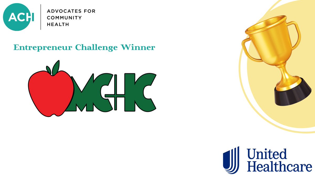 We’re excited to have been selected as 1 of the 5 <a href="/adv4commhealth/">Advocates for Community Health</a> members who have won the #CommunityHealthEntrepreneurChallenge, which will award us $500,000. We thank UnitedHealthcare Community &amp; State for the opportunity in addressing complex problems that affect our community