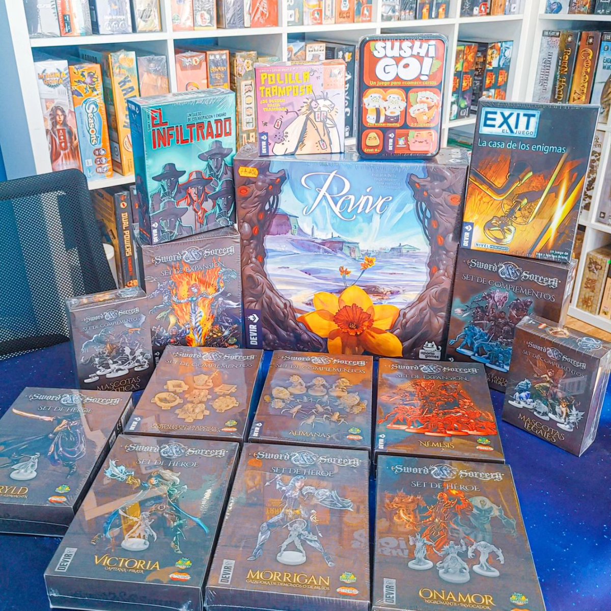 ¡Novedades y reposiciones de la semana pasada! espaciodejuegos.es