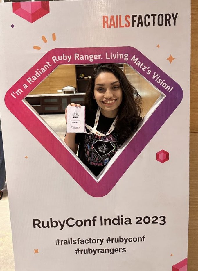 KarkalSamvita's tweet image. Awesome days they were!
#rubyconf #ruby #rubyconfindia