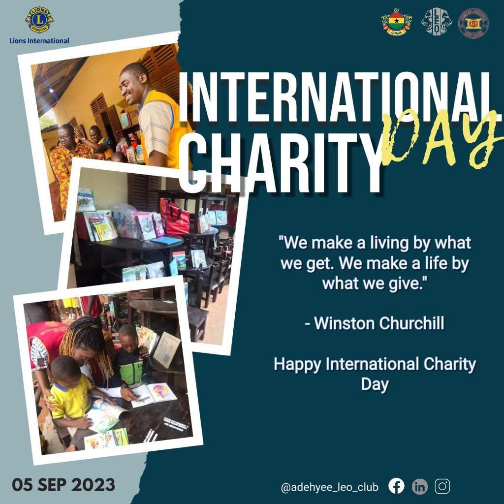 ksiadehyeeleo's tweet photo. Not everyone is as privileged as we are, so we must help those who need us. There is nothing in this world that brings more happiness than an act of charity.

HAPPY INTERNATIONAL CHARITY DAY

#KindnessMatters #InternationalDayOfCharity #ChangingTheWorldTogether #LCI #Adehyeeleo https://t.co/zFzDcnETea