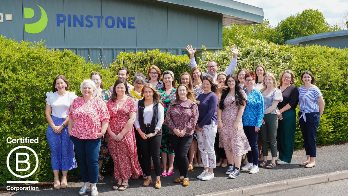 🎉It's official! We are now <a href="/BCorpUK/">B Corp UK</a> certified which means we join an impressive range of organisations in being internationally recognised for the fantastic things we do for people and planet.

🐝Find out more about what this means for 
#Pinstone on pinstone.co.uk/bees-knees