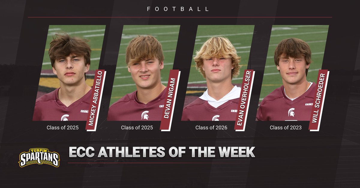 TurpinSpartans's tweet photo. 🚨 ECC Athletes of the Week 🚨 https://t.co/bXbBa7RCTl