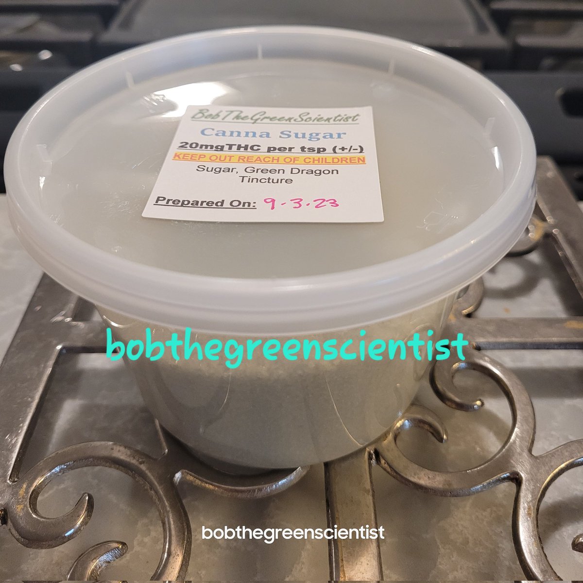 New packaging for my cannasugar