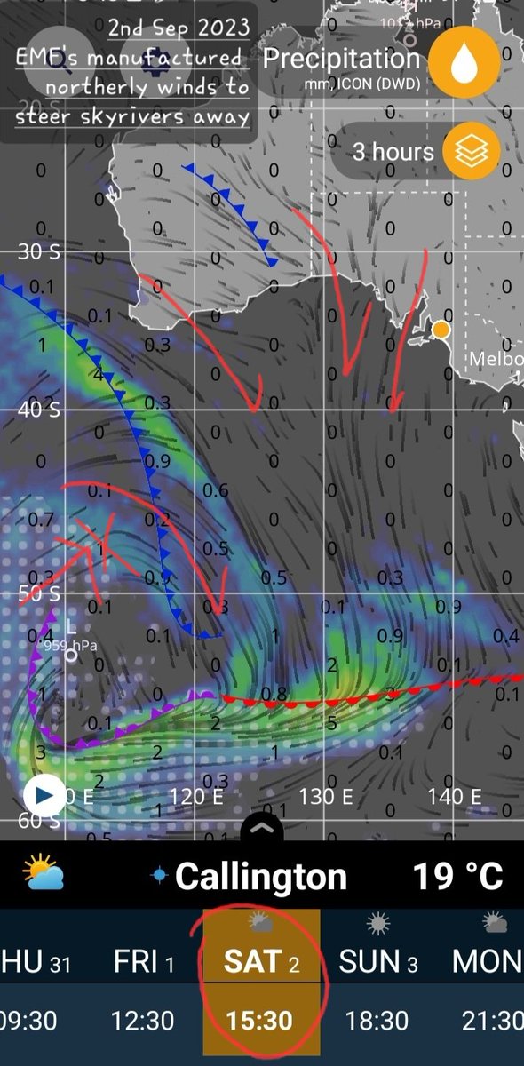 wanderinganimal's tweet photo. Identical #ClimateEngineering crimes like every other year at all seasons for deliberate crop/produce damage(#Agchatoz)../same time manufacture northerlies via your doppler radars #EMF's microwaves to steer rain away like last week/last few months➕✈✈
aerosols=#rainblocking. https://t.co/8Z28WFTUpm