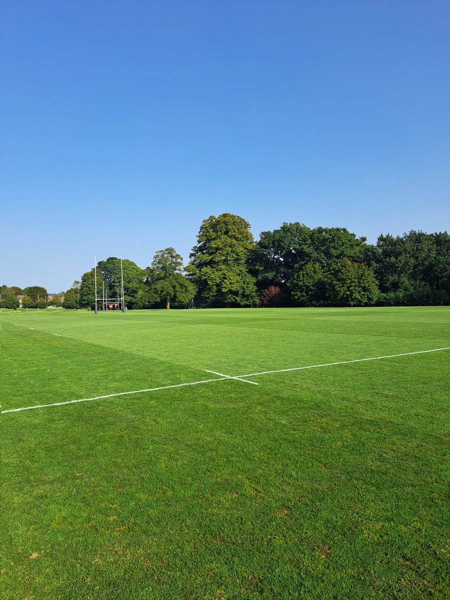 Rugby pitches ready ✔️
#ChurchersGrounds