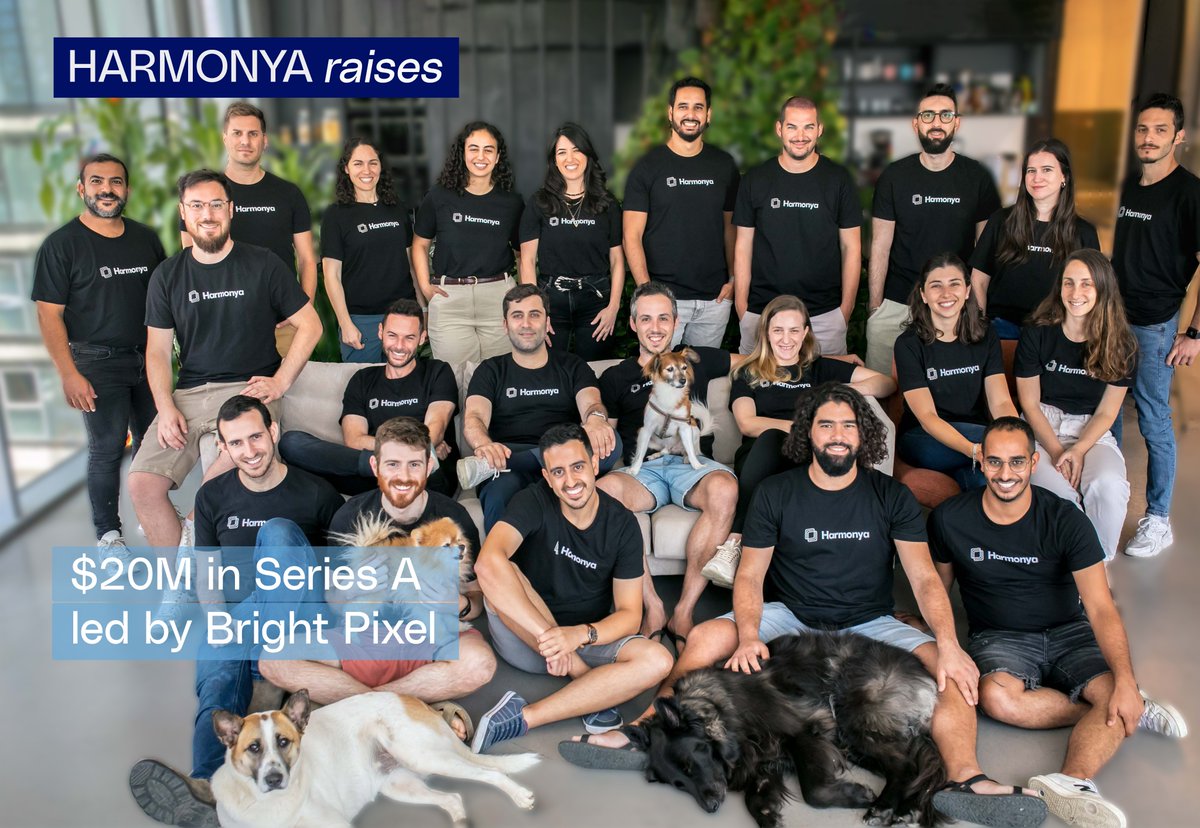 Bright Pixel Capital (@brpxcapital) on Twitter photo Big news! <a href="/brpxcapital/">Bright Pixel Capital</a> has led #Harmonya's Series A investment round of $20 million, with participation from the existing investor <a href="/team8group/">Team8</a>, as well as Arc Investors, J Ventures, <a href="/SiliconRoadHQ/">Silicon Road Ventures</a>, <a href="/allenandcompany/">Allen & Company of Florida, LLC.</a>, <a href="/LiveRamp/">LiveRamp</a> and <a href="/SusaVentures/">Susa Ventures</a>. Big news! <a href="/brpxcapital/">Bright Pixel Capital</a> has led #Harmonya's Series A investment round of $20 million, with participation from the existing investor <a href="/team8group/">Team8</a>, as well as Arc Investors, J Ventures, <a href="/SiliconRoadHQ/">Silicon Road Ventures</a>, <a href="/allenandcompany/">Allen & Company of Florida, LLC.</a>, <a href="/LiveRamp/">LiveRamp</a> and <a href="/SusaVentures/">Susa Ventures</a>.