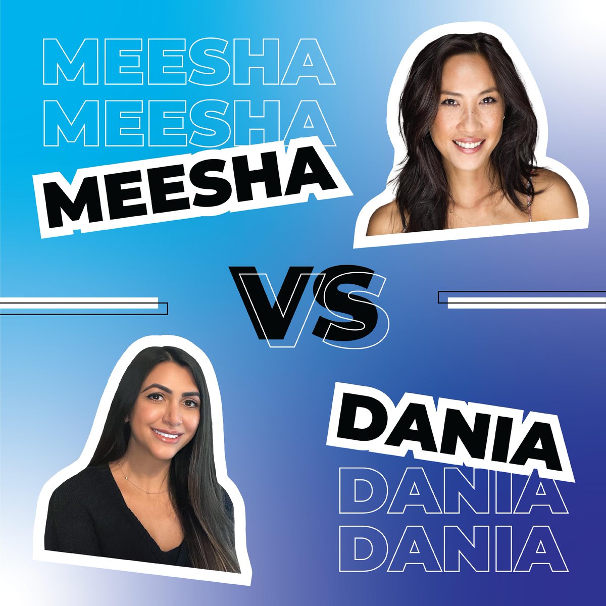hireTAVO's tweet photo. Team TAVO Showdown: Meesha vs Dania! 🔥

Get ready for a battle of preferences and insights as we put two amazing TAVO team members in the spotlight! 🌟 Let's see how Meesha and Dania tackle our intriguing questions.

Who will take the crown in each category? 🌈 Stay tuned for... https://t.co/5URE3L1rLA