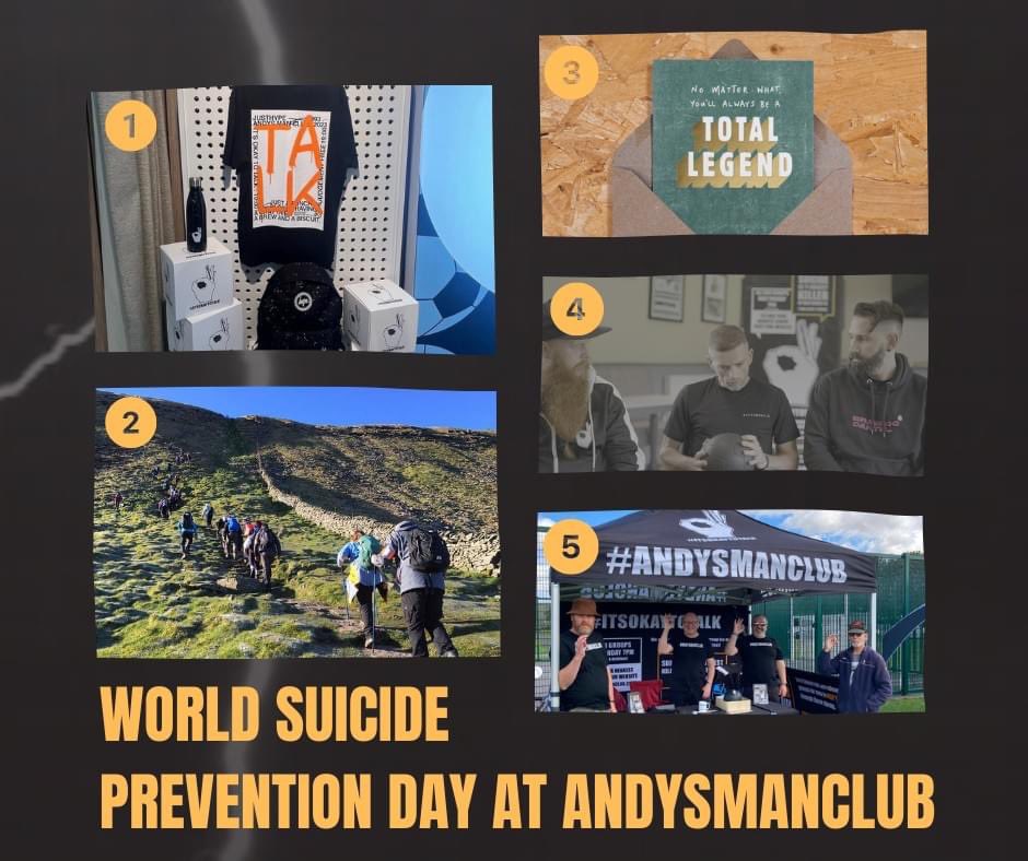 SEPTEMBER 10TH ❤️ This year for World Suicide Prevention Day, we're having one of the busiest weeks we've ever had.... Over the week there is: 1.) Our range of clothes with Next and Hype will go live on the 10th itself, raising vital funds and awareness for AMC 👕