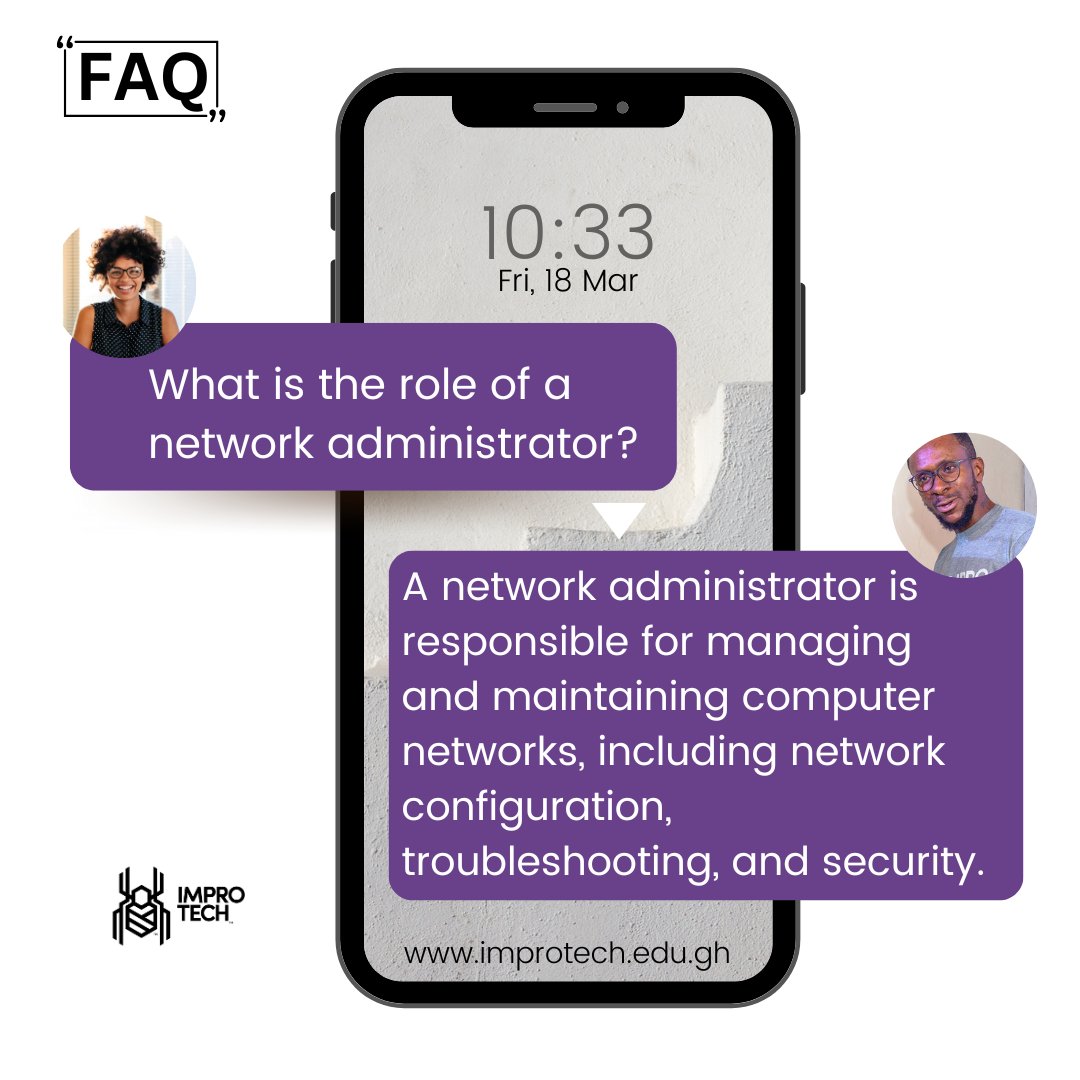 FAQ OF CISCO EXAMS

Learn more with Improtech Training Centre
Visit us: improtech.edu.gh
I.T Services: improtechsystems.com

Speak to us: +233544212174/ +233574581111