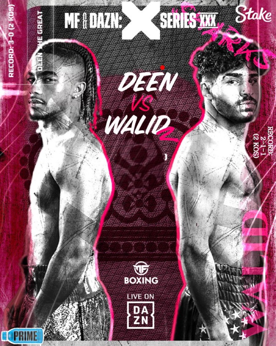 ‼️Deen The Great vs Walid Sharks 2 is rumored to be announced very soon 👀 

#KSIFury #PaulDanis