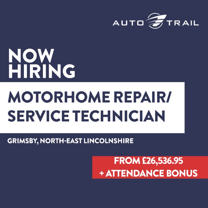 AutoTrail_'s tweet photo. π¨ WE'RE HIRING
π§° Motorhome Repair/Service Technician
π· From Β£26,536.95 + Attendance Bonus
4οΈβ£ Day Working Week
π Career Development & Progression
Click below to find out more and to apply π
#AutoTrailAdventure #Hiring #Employment