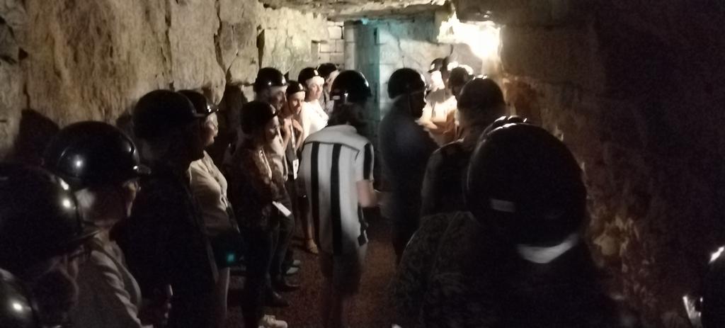 inov3pt's tweet photo. The touristic visit ! We are in the 'Boves, under the 'Place des Héros ' in Arras ! 
#EAPRpathoandpests2023 https://t.co/Id3KVNyUaf