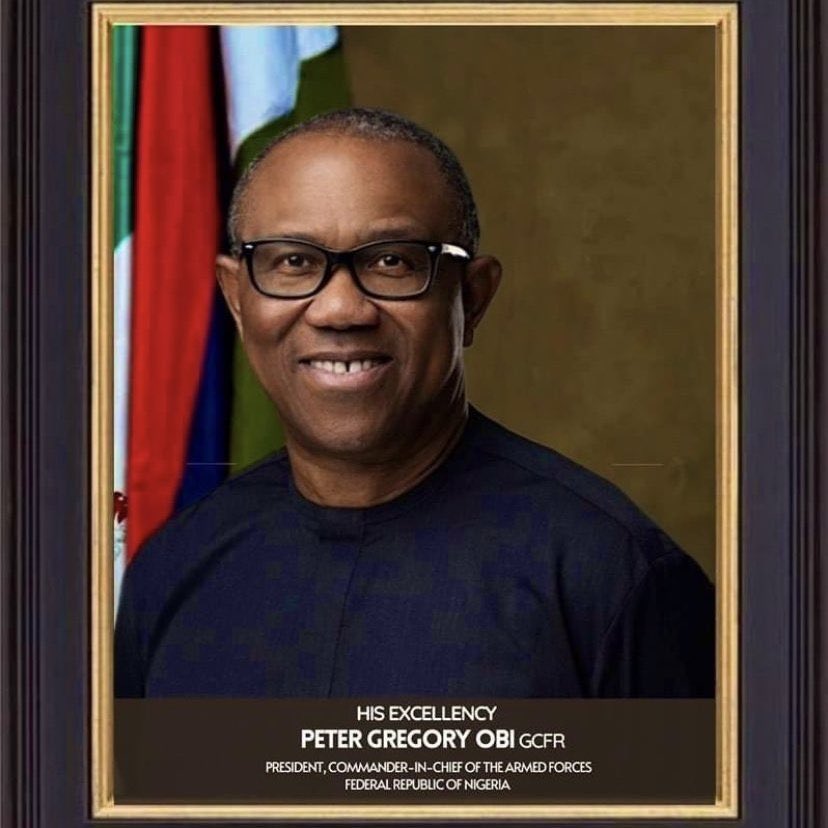 McPilot7's tweet photo. BREAKING NEWS: This is the legitimate president of the federal republic of Nigeria (GCFR) peter obi 📌. https://t.co/TMS20Af1CJ