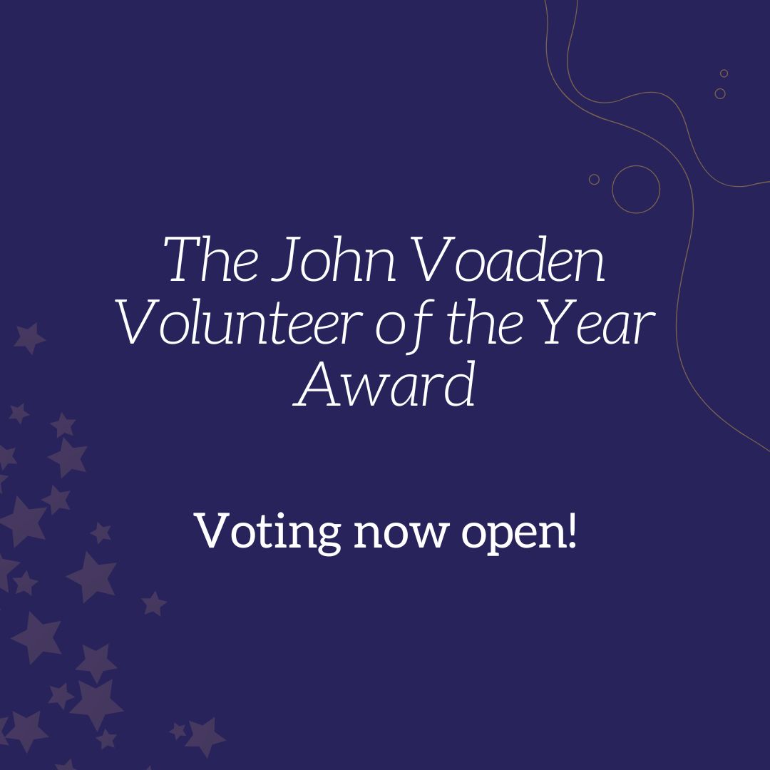 Place your vote for 'The John Voaden Volunteer of the Year Award'

Our finalists are:

🏆 Barbara-Anne Howard 
🏆 Jim Tripp
🏆Pat McCullum

Head to our website (ow.ly/oWS450PHJee) to read more about our finalists and place your vote here: ow.ly/N6bI50PHJeg