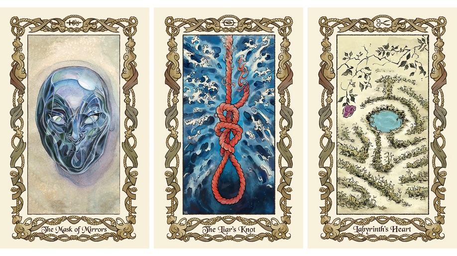 For fans of tarot and other oracle cards, we bring you the #RookAndRose pattern deck, now funding on #Kickstarter! tinyurl.com/3964ny9m @ma_carrick @swan_tower @alychelms