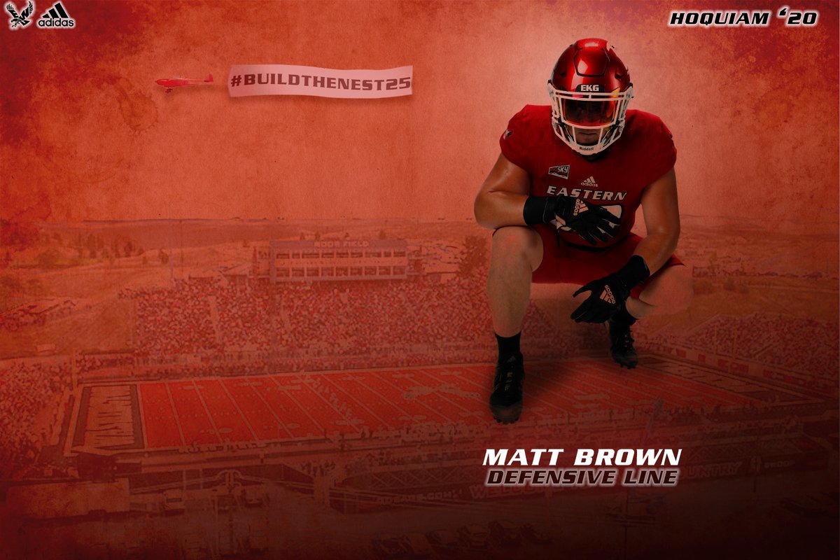 🚨Player spotlight🚨
Matt Brown - Junior DT from Hoquiam, WA.

#BuildTheNest25 #EKG #GoEags