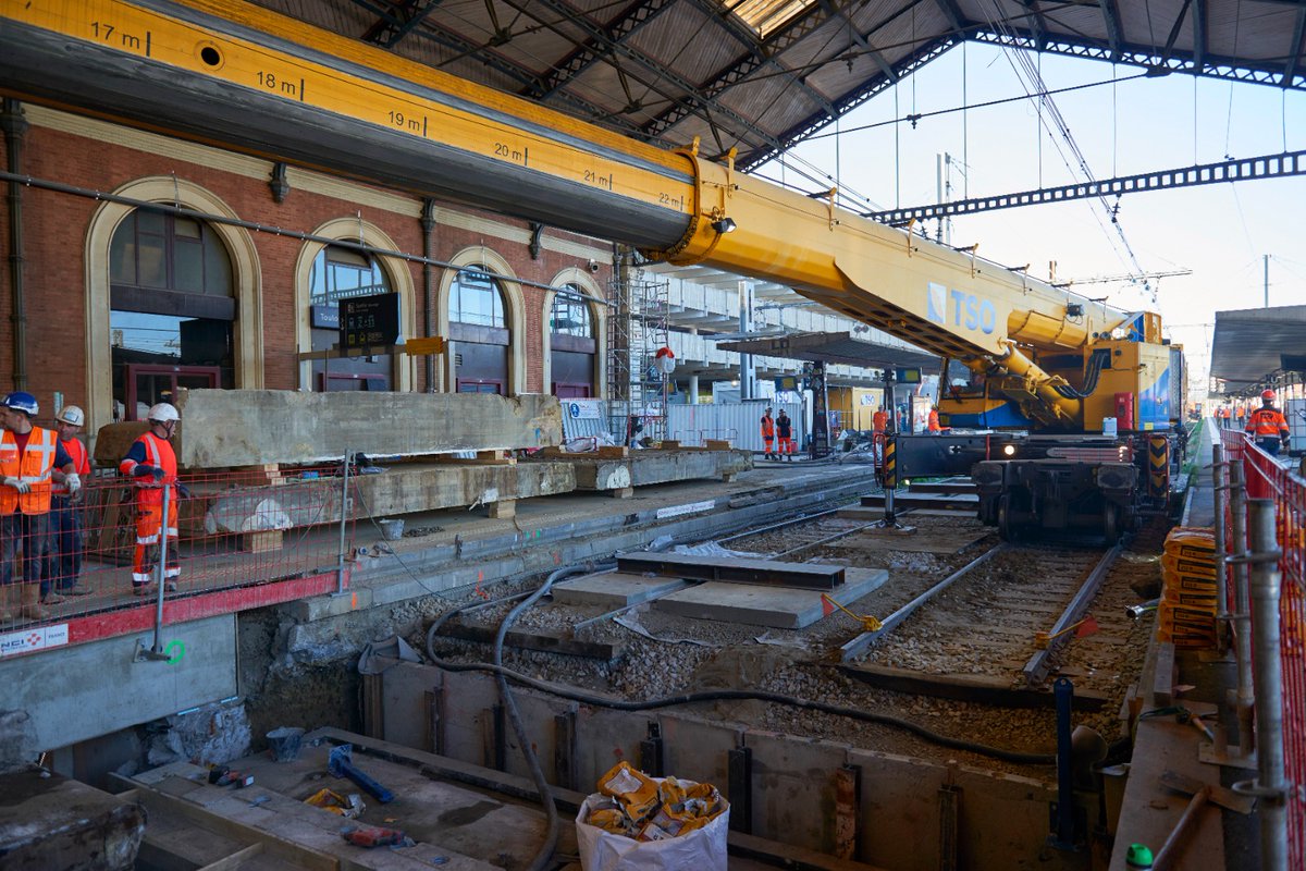 CatherineTrevet's tweet photo. 🛤️INAUGURATION GARE #TOULOUSE-#MATABIAU
✨Nouvelle étape importante dans le développement du ferroviaire en @Occitanie
👏Beau travail de collaboration entre @SNCFReseau et @ConnectGares pour moderniser la gare, la rendre accessible et augmenter sa capacité d’accueil https://t.co/XCk1tAZDtG