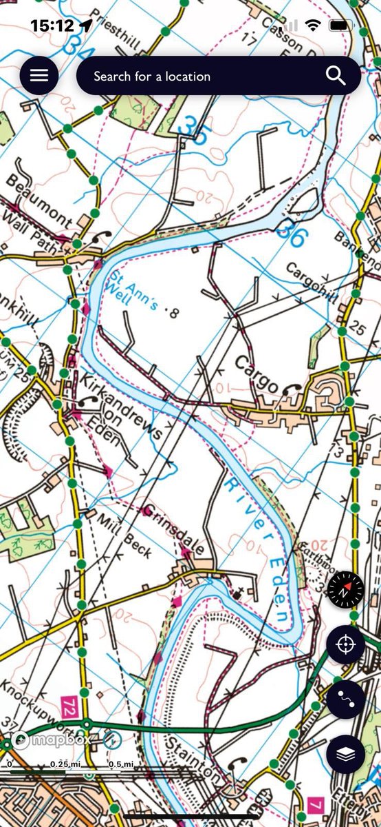 Day 13: Park Broom to Carlisle, Sheepmount 🐑 

Anticipating urban obstacles on this through-the-city stretch - instead we were gifted...an OTTER! 🦦 

@EdenRiversTrust @EdenSwimmer @HeritageFundNOR @NorthPennAONB 

#fellfootforward