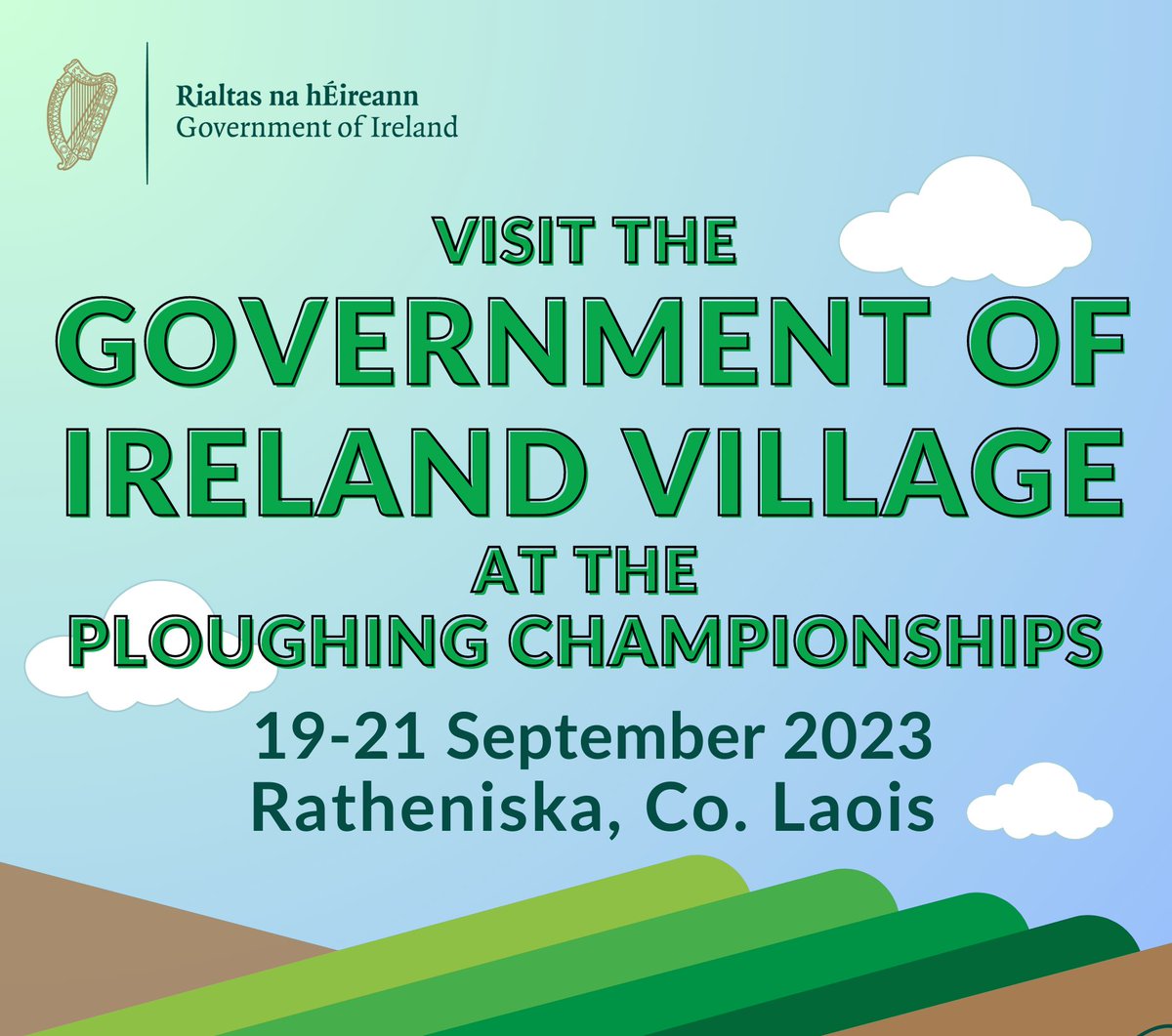 With just over a week until the National Ploughing Championships, we can't wait to meet everybody at Hub4a in the Government of Ireland Village. Call in for our client career sessions to find out more about a career for you in the civil and public service #CareersThatMatter