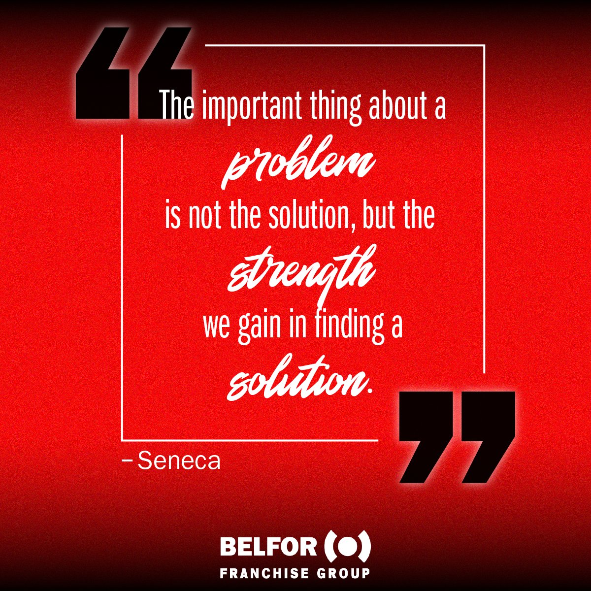 Are you a driven, ambitious individual with a knack for problem solving? We are seeking like-minded individuals to join our family of service-based franchises. Turn your skills into a profitable venture! Click here for more info: belforfranchisegroup.com 

#FranchiseOpportunities
