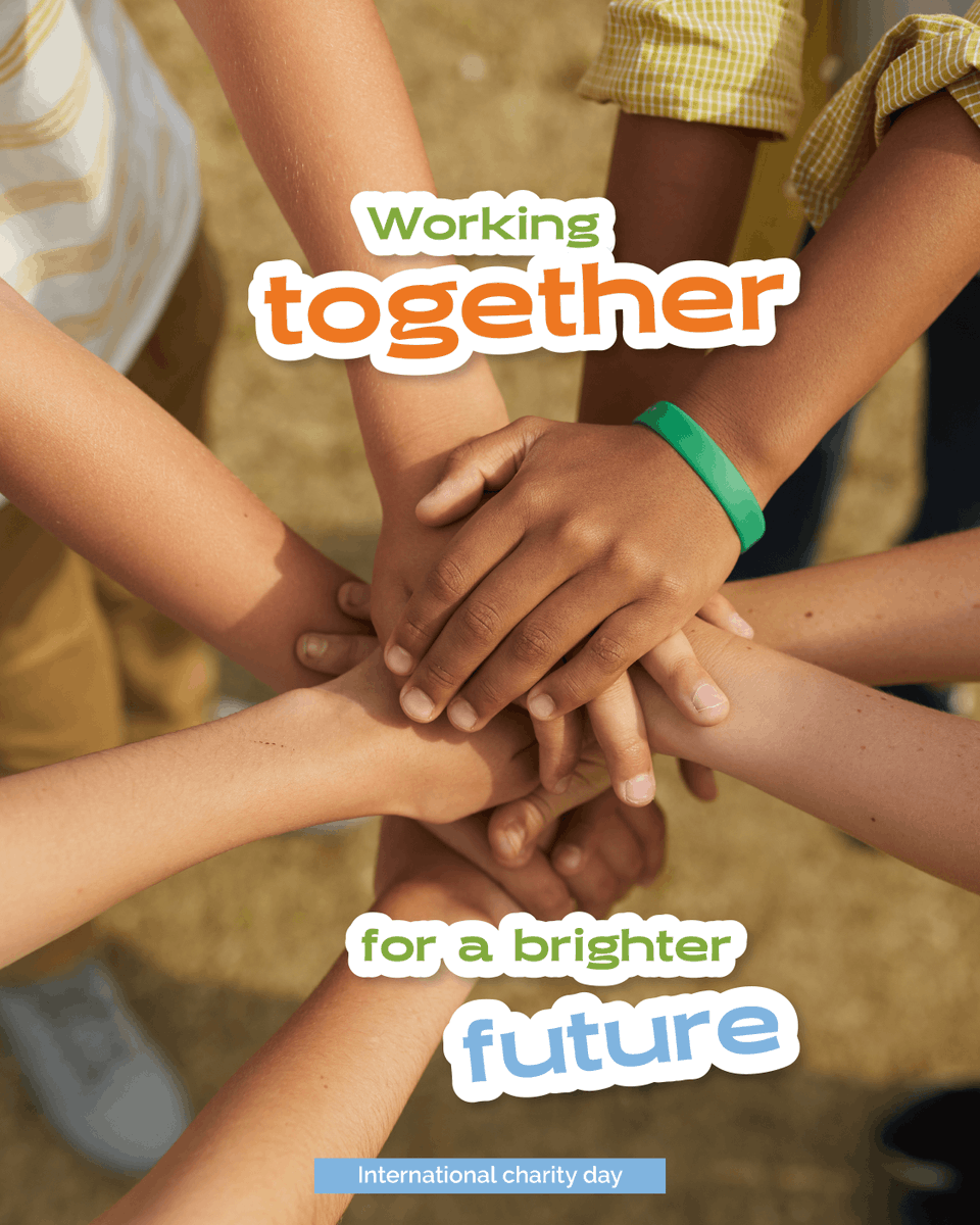 Spreading love, changing lives! ✨💙 Celebrating International Charity Day by making a difference in the world, one act of kindness at a time. Let's reflect on how we're making the world a better place today? 
#InternationalCharityDay #MakingADifference #SpreadingLove