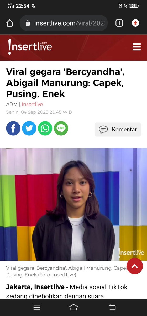 Benderaafrika's tweet image. Gapap kalo netizen pada kesel sama jokesnya dia karena ternyata si Abigailnya juga sebel kalo digituin sama temennya wkwk