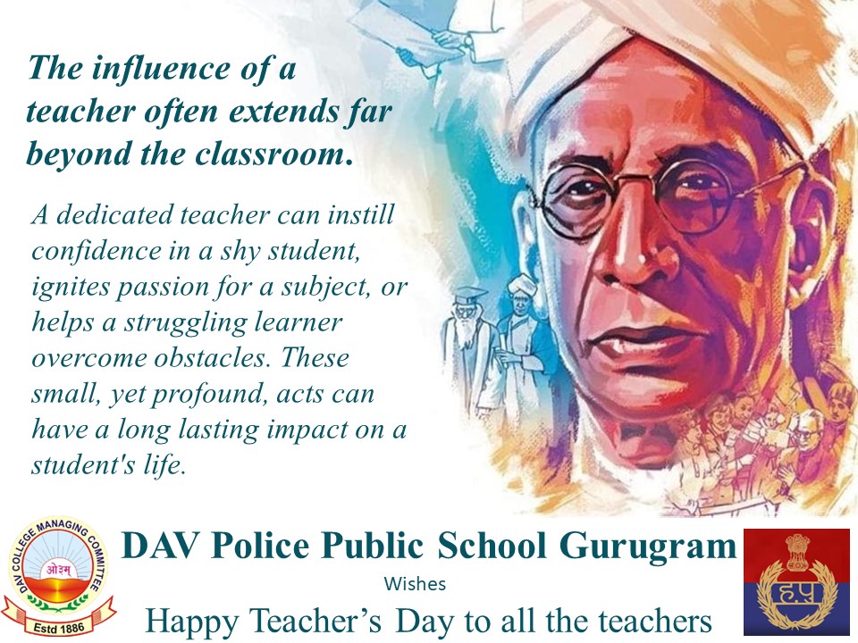 #TeachersDay
Every year, India celebrates Teachers' Day on 5 September to commemorate the birthday of Dr. Sarvepalli Radhakrishnan, the country’s first Vice President and former President, scholar, philosopher, &amp; Bharat Ratna awardee. #happyteachersday 
#myteachermypride #Teacher