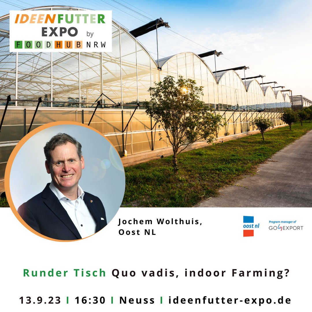 Tausende Hektar #Bambus, die in Europa angebaut werden, essbare #Mehlwürmer und eine #Fleischalternative, die nicht extrem verarbeitet ist. 
Auf der Idea Food Expo in Neuss stellt Jochem Wolthuis Lebensmittelinnovationen aus den Niederlanden vor: