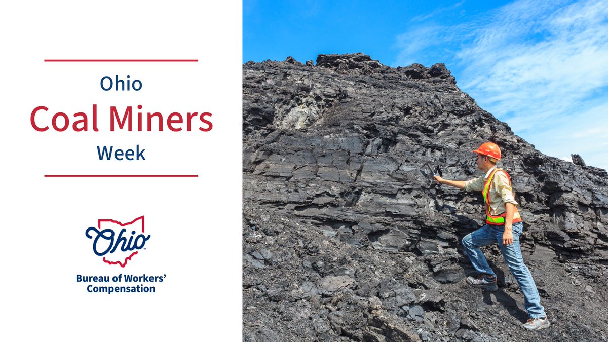 Ohio BWC (@ohiobwc) on Twitter photo Enacted in 2012, the week of Labor Day is "Ohio Coal Miners Week," honoring the citizens of Ohio who work or have worked in the coal mines of our state. According to the <a href="/OhioCoalAssn/">OhioCoalAssociation</a>, the Ohio coal industry provides 33,000+ jobs and powers over 69% of our electric grid! Enacted in 2012, the week of Labor Day is "Ohio Coal Miners Week," honoring the citizens of Ohio who work or have worked in the coal mines of our state. According to the <a href="/OhioCoalAssn/">OhioCoalAssociation</a>, the Ohio coal industry provides 33,000+ jobs and powers over 69% of our electric grid!