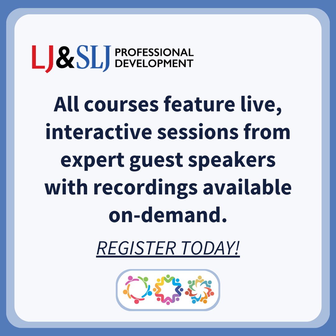 LJ_SLJEvents's tweet image. We have something for librarians and staff at every level, with topics including safety, antiracism, censorship, and how to have difficult conversations. View our full lineup: hubs.la/Q0217Tbx0 #LibrarySafety #BannedBooks