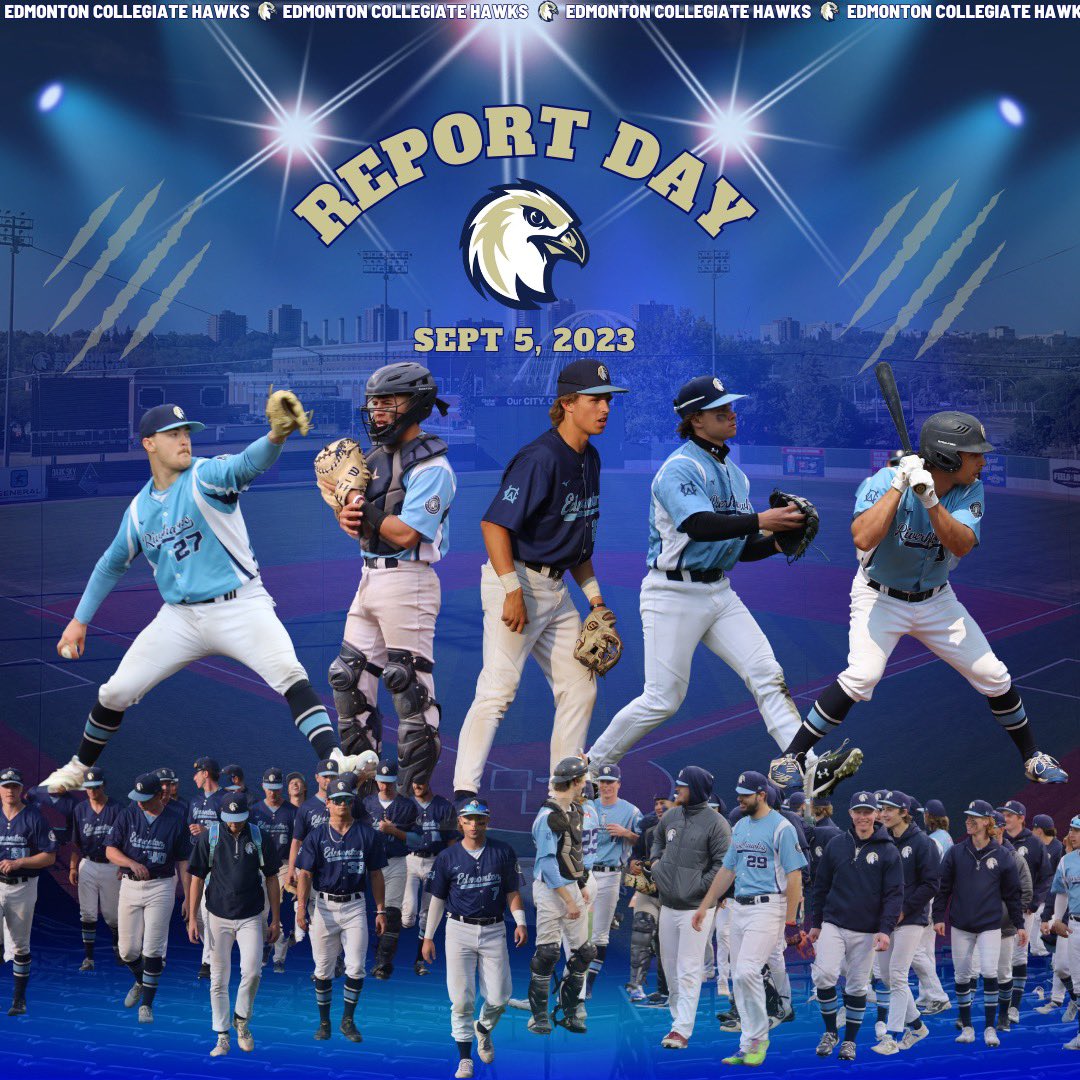 Report Day!

After 108 days, Edmonton Collegiate baseball is finally back! We are excited to welcome 61 players to RE/MAX Field today to kick off the 2023-2024 season!

#EdmontonCollegiate