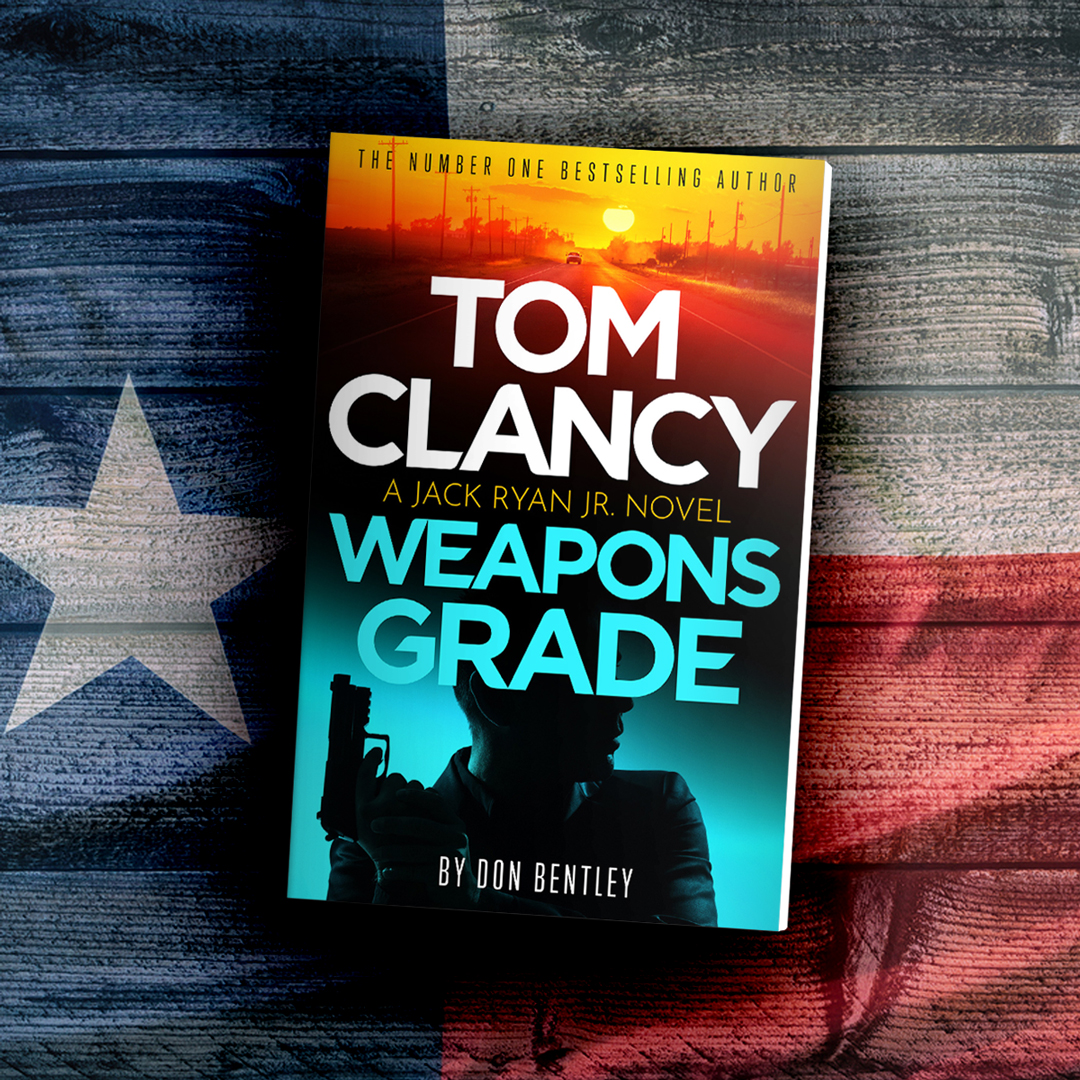 TheCrimeVault's tweet photo. The aftermath of a shocking crime will take Jack from a quiet Texas road to the middle of an international conspiracy . . . #WeaponsGrade is the latest pulse-racing thriller in #TomClancy's Jack Ryan, Jr. series, written by @bentleydonb Out now https://t.co/tw36ybxM62 https://t.co/FUEzwlSSbo