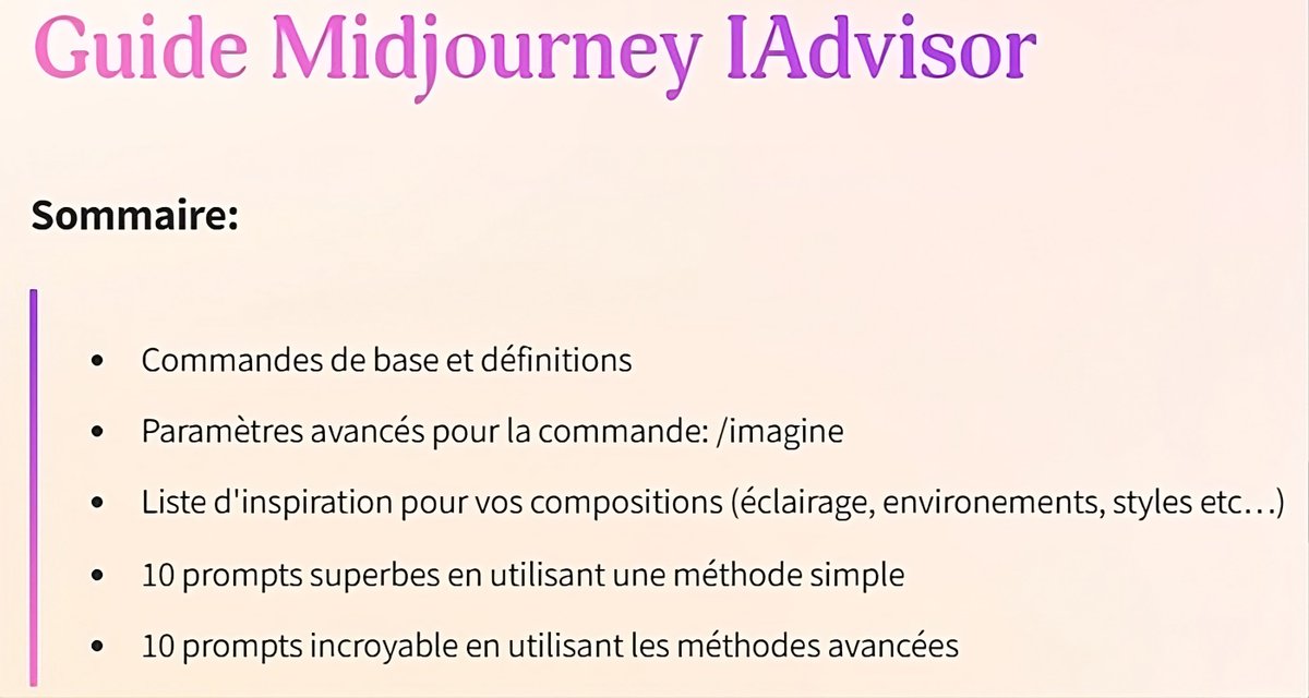 Ça m'a pris 4 mois pour maîtriser l'art du prompting.

Grâce à ça, j'ai peaufiné 100 prompts ChatGPT pour entreprendre ainsi qu'un guide Midjourney pour créer.

Aujourd'hui, je te les offre gratos !

Pour les avoir :
RT &amp; Like + Commente «Aboule»

*Follow pour recevoir le dm