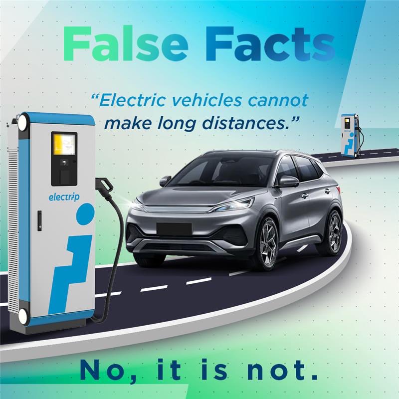 electripglobal's tweet image. No, electric vehicles are suitable for long distance travel!

During your journey, you can enjoy long distances. ⚡🔋

#electrip #EV #ThatsThePower #EVchargingstation