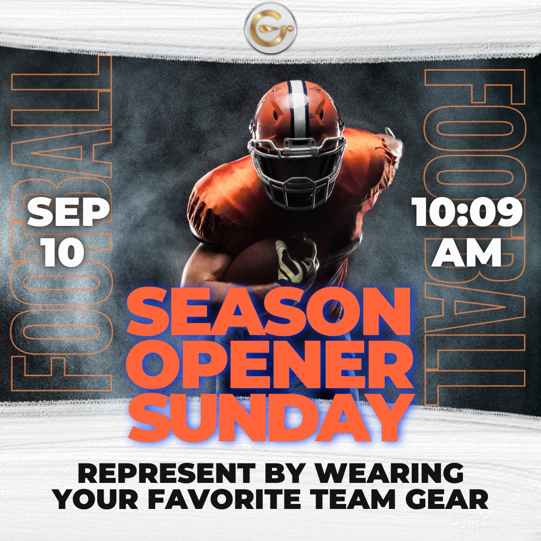 Are you ready for some football?🏈  On Sunday, September 10th, we invite you to represent by wearing your favorite team paraphernalia. #AreYouReadyForSomeFootball #footballseason #RepresentYourTeam